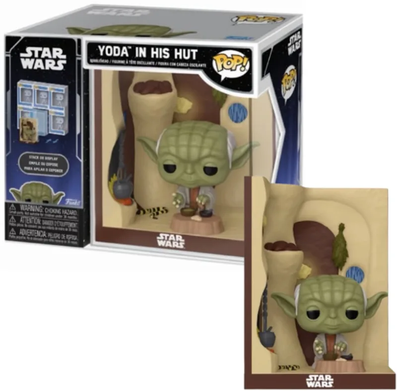 Star Wars Yoda in his Hut (Pop! Nooks) vinylfiguur Unisex Funko Pop! - Neutraal by Funko in Standard – product photo
