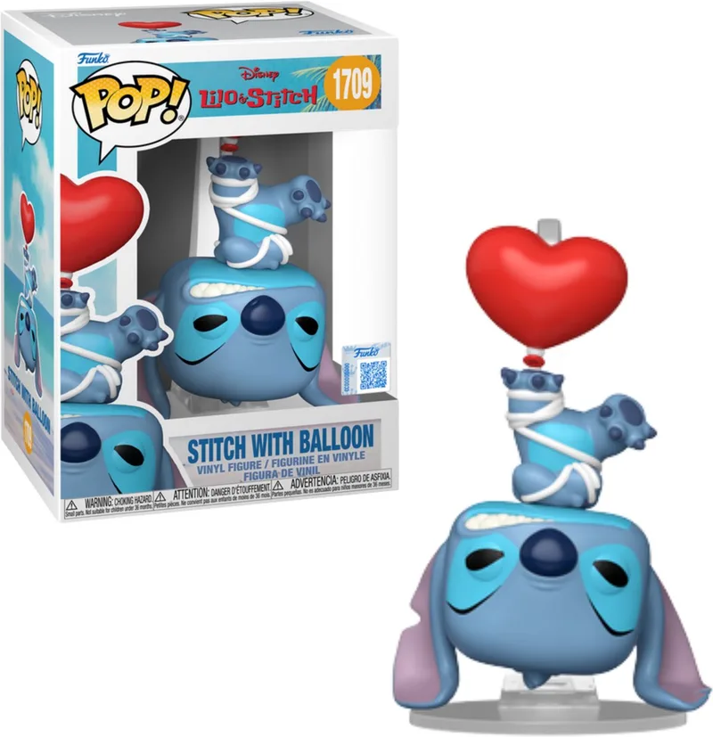 Stitch w/ Balloon 1709 EXCLUSIVE van Funko – productfoto