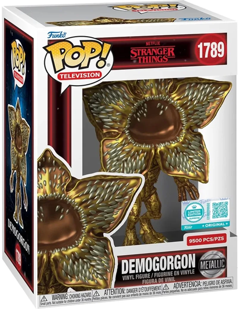 Stranger Things POP! TV Vinyl Figuren Vecna GLD Exlcusive Edition 9 cm by Funko in Gold – product photo