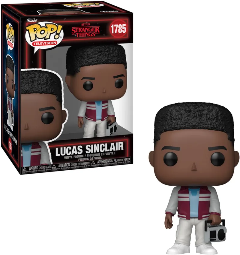 Stranger Things Season 5 - Lucas Sinclair vinylfiguur 1785 Unisex Funko Pop! - Neutraal van Funko in Standard – productfoto