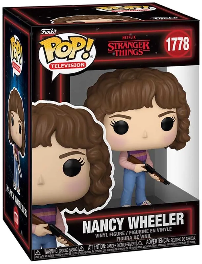 Stranger Things Season 5 - Nancy Wheeler vinylfiguur 1778 Unisex Funko Pop! - Neutraal van Funko in Standard – productfoto