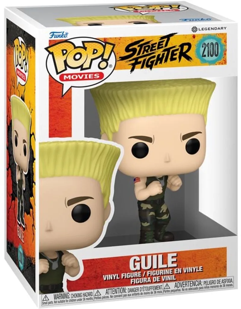 Street Fighter Guile vinylfiguur 2100 Unisex Funko Pop! - Neutraal van Funko in Standard – productfoto
