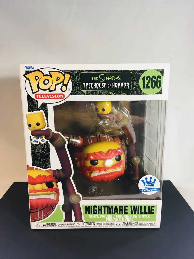 Super! Animation: The Simpsons Treehouse of Horror - Nightmare Willie #1266 Special Edition Exclusive van Funko in Meerkleurig – productfoto