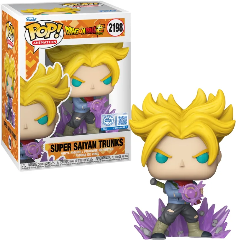 Super Saiyan Trunks 2198 Dragon Ball Super Exclusive van Funko in Meerkleurig – productfoto