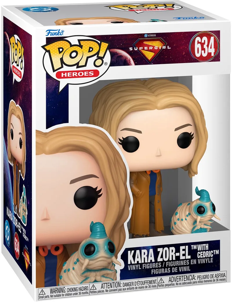 Supergirl (2026) POP! Vinyl Figure Kara Zor-El met Cedric 9 cm POP! Figuur by Funko in Multicolour – product photo