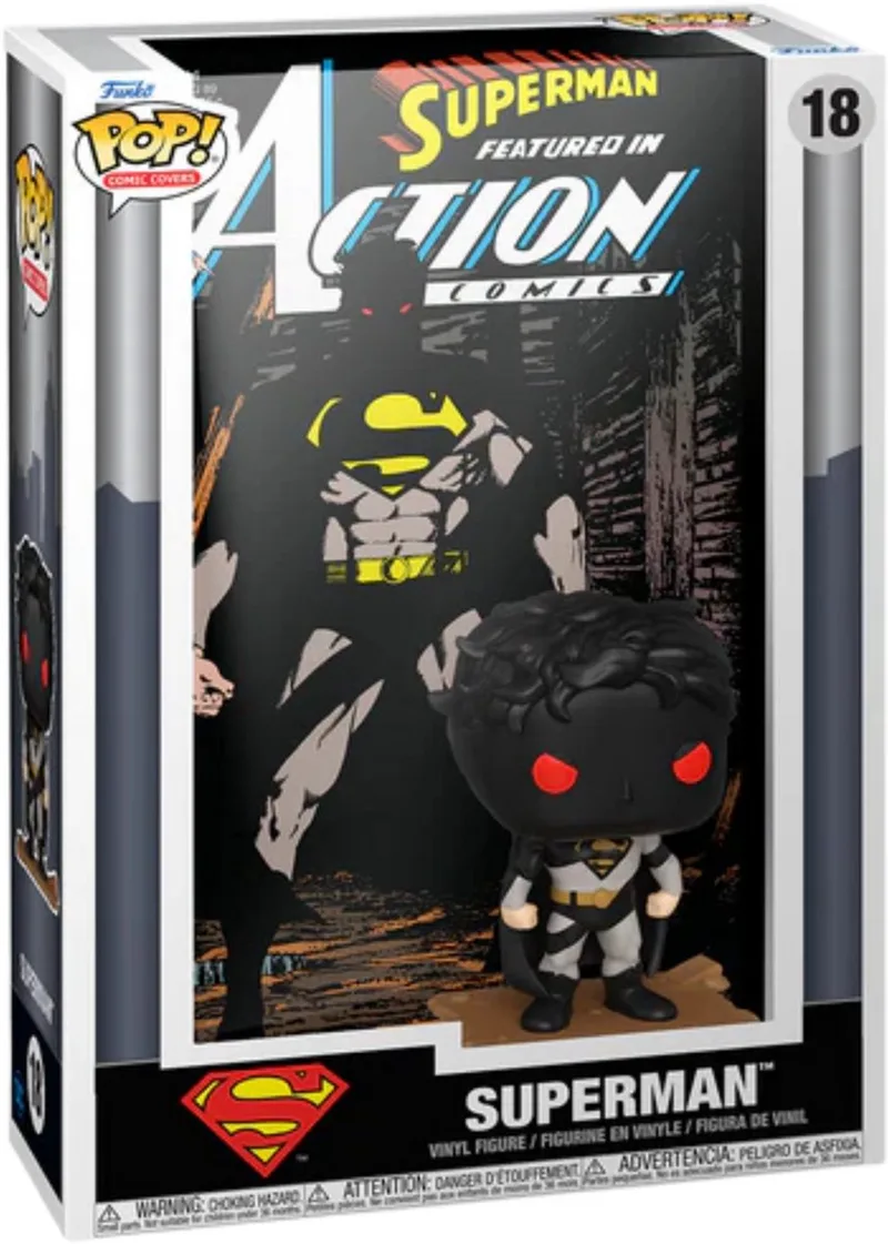 Superman Action Comics #644 (Comic Cover) vinylfiguur 18 Unisex Funko Pop! - meerkleurig - Standard van Funko in Meerkleurig – productfoto