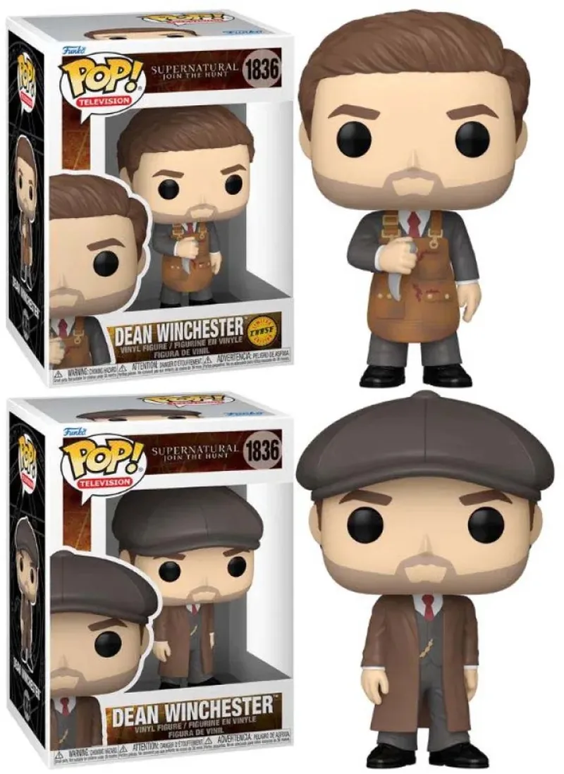 Supernatural Dean Winchester (Chase Edition possible!) vinylfiguur 1836 Unisex Funko Pop! - Neutraal van Funko in Standard – productfoto