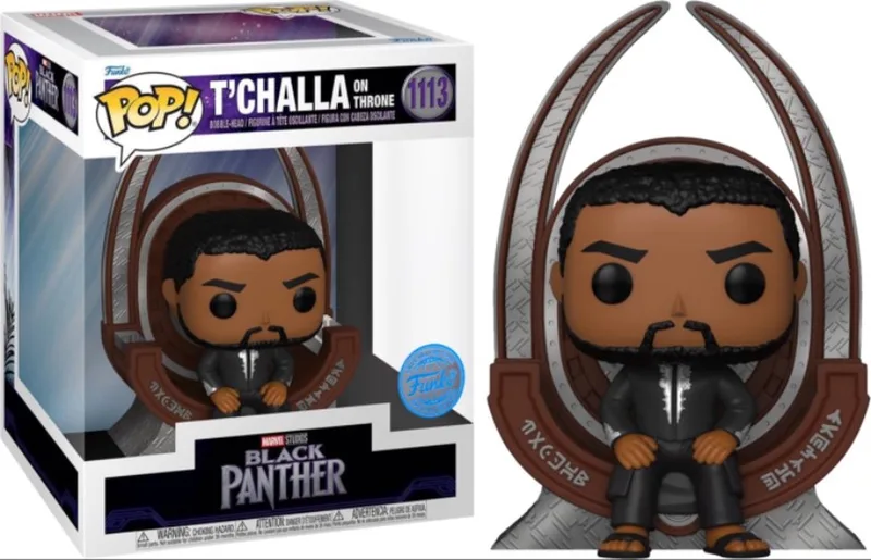 T'Challa on Throne by Funko in Multicolour – product photo