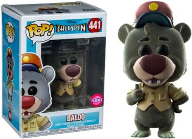 TaleSpin: Baloo (Flocked) Exclusive EMP Pre-release #441 [7.5/10] by Funko in Multicolour – product photo
