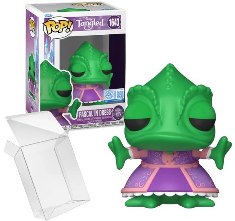 Tangled 15th Anniversary - Pascal in Dress #1643 Special Edition Exclusive van Funko – productfoto
