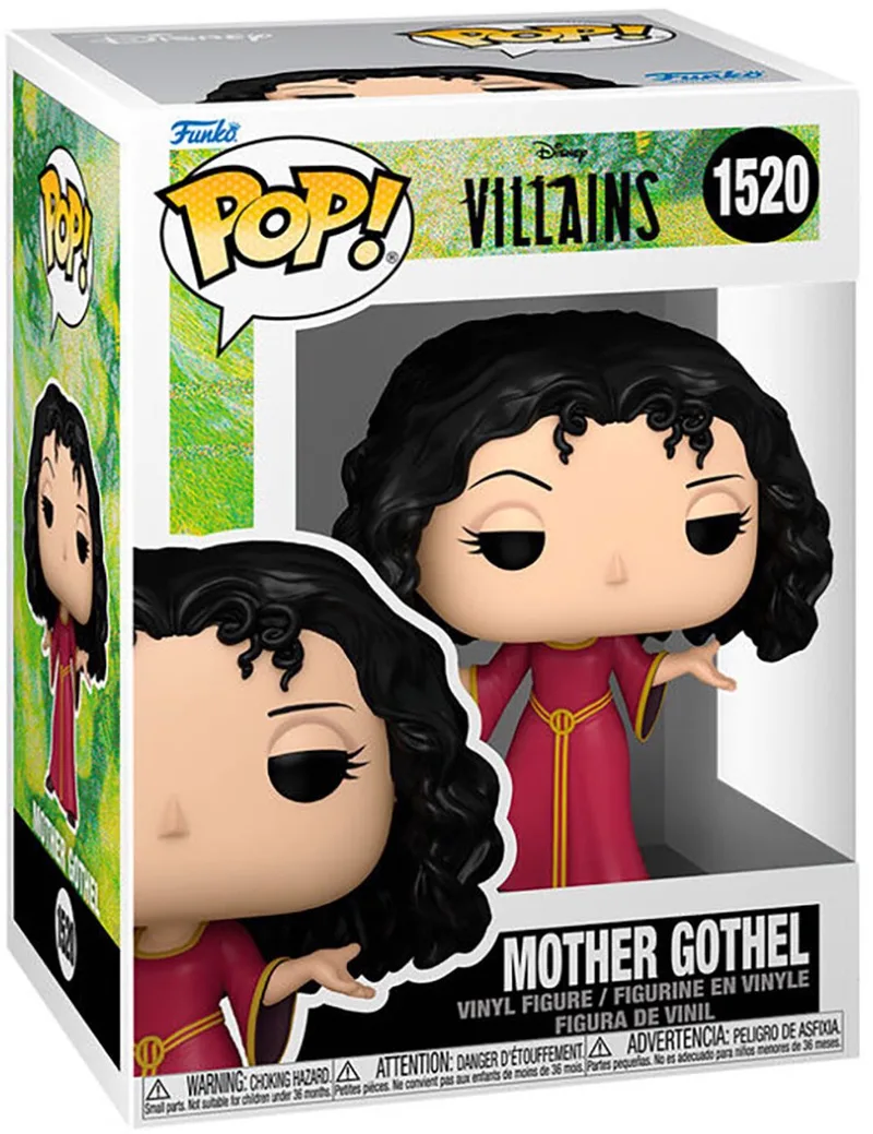 Tangled Villains - Mother Gothel vinylfiguur 1520 Funko Pop! meerkleurig van Funko in Meerkleurig – productfoto