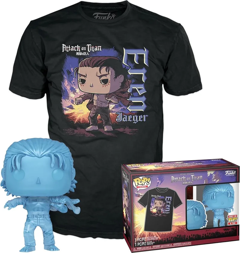 & Tee: Attack on Titan - Eren (with Marks) - S by Funko in Multicolour – product photo