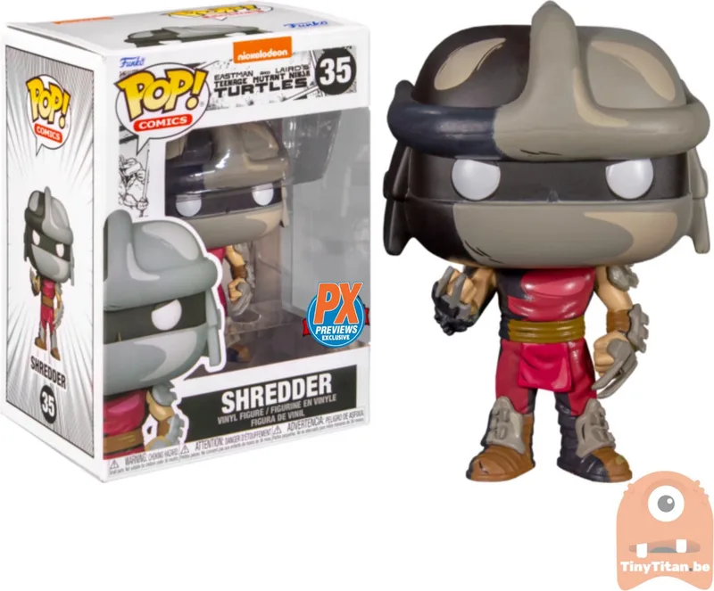 Teenage Mutant Ninja Turtles - Shredder från Funko i Flerfärgad – produktbild