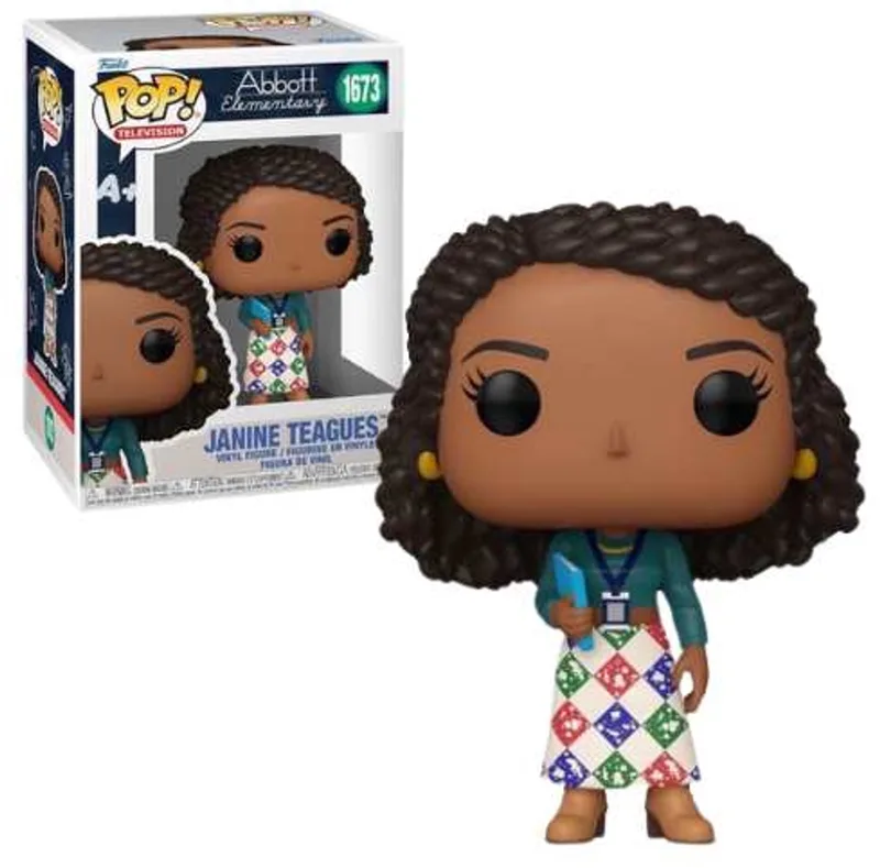 Television: Abbott Elementary - Janine Teagues #1673 van Funko in Meerkleurig – productfoto