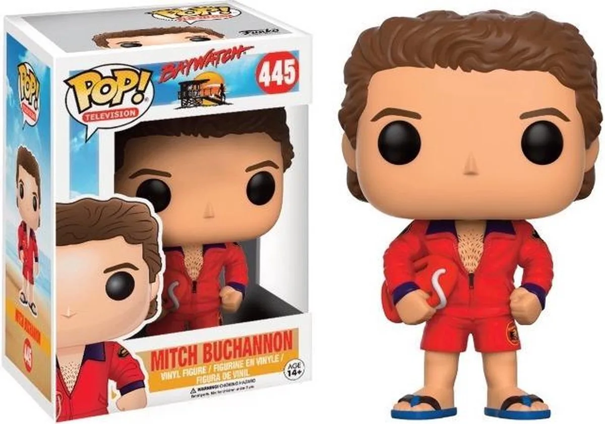 Television: Baywatch - Mitch Buchannon #445 van Funko in Meerkleurig – productfoto