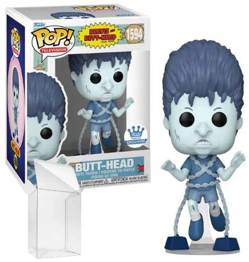 Television: Beavis and Butt-Head - Butt-Head #1594 Exclusive van Funko in Blauw – productfoto