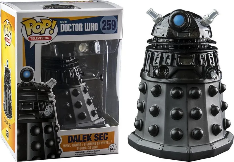 Television: Doctor Who - Dalek Sec #259 Barnes & Noble Exclusive by Funko in Black – product photo