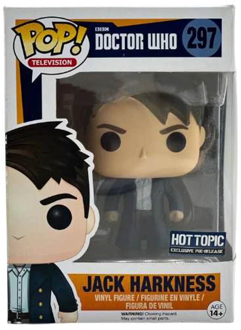 Television: Doctor Who - Jack Harkness #297 Hot Topic Pre-release by Funko in Multicolour – product photo