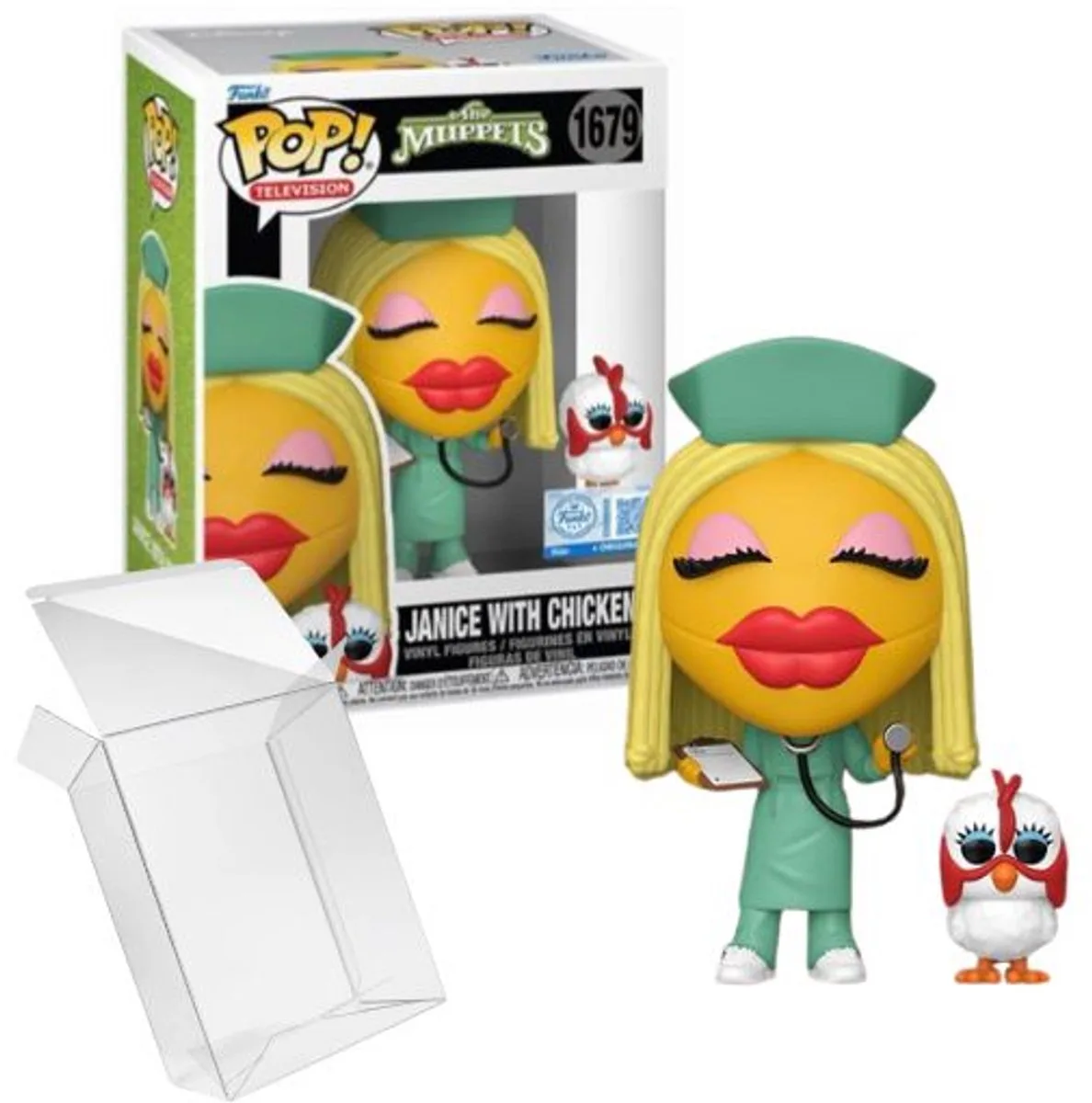 Television Muppets - Janice with Chicken #1679 Funko Exclusive från Funko i Flerfärgad – produktbild
