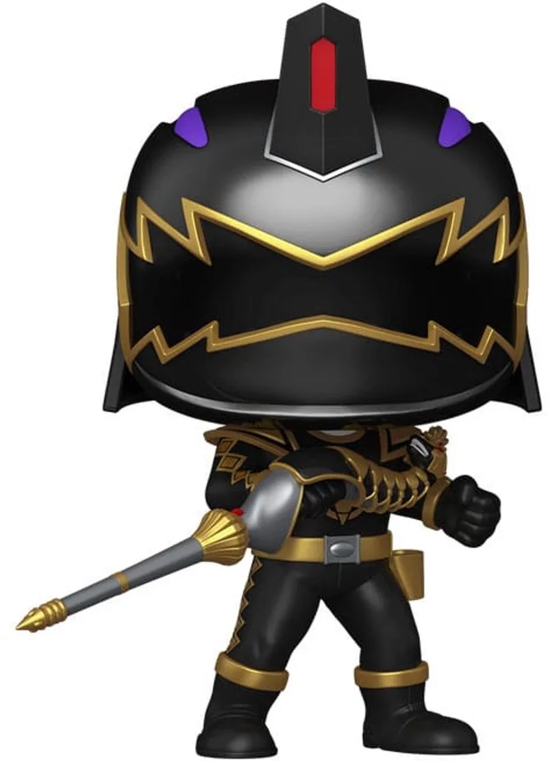 Television: Power Rangers Dino Thunder - Black Dino Thunder Ranger #1712 by Funko in Multicolour – product photo
