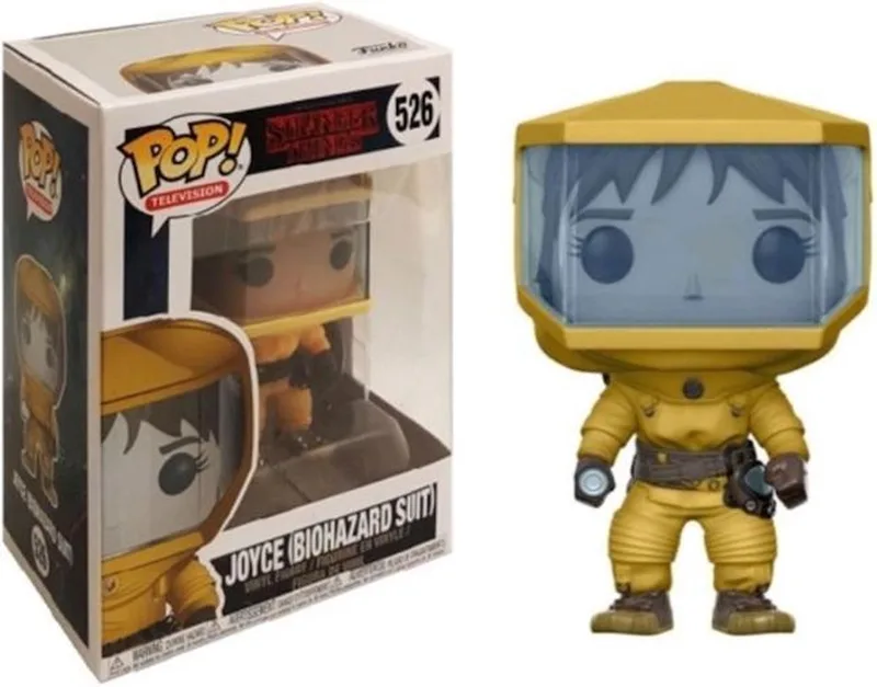 Television: Stranger Things - Joyce Byers (Biohazard Suit) #526 Target Exclusive [7.5/10] by Funko in Multicolour – product photo