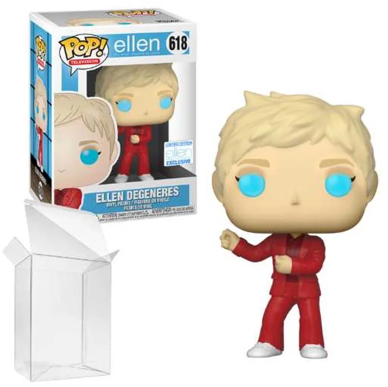 Television: The Ellen Degeneres Show - Ellen Degeneres (Red Suit) #618 Exclusive van Funko in Meerkleurig – productfoto
