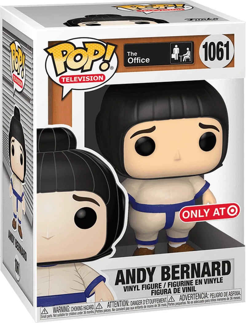 Television: The Office - Andy Bernard in Sumo Suit #1061 Target Exclusive van Funko in Meerkleurig – productfoto