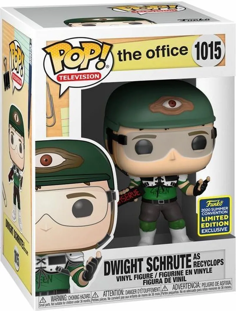 Television: The Office - Dwight Schrute as Recyclops #1015 Convention Exclusive [Box cond van Funko in Meerkleurig – productfoto