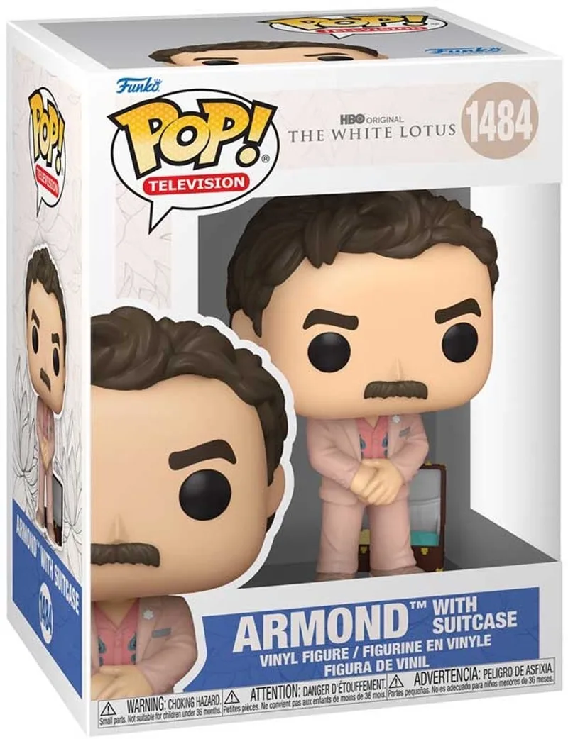 Television: The White Lotus - Armond With Suitcase #1484 von Funko in Mehrfarbig – Produktfoto