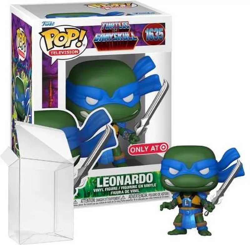 Television: Turtles of Grayskull - Leonardo #1635 Exclusive van Funko in Meerkleurig – productfoto
