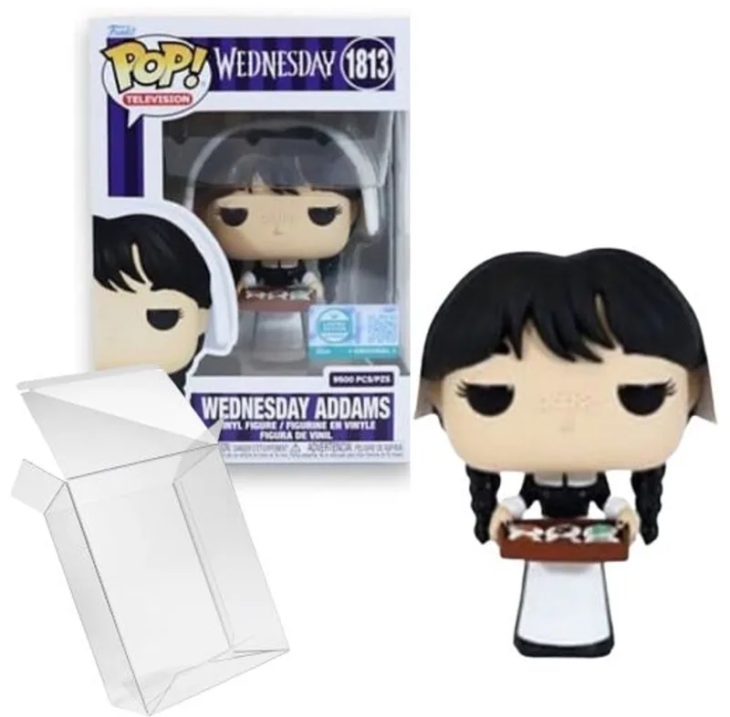 Television: Wednesday - Wednesday Addams #1813 (9500 PCS Limited) van Funko in Meerkleurig – productfoto