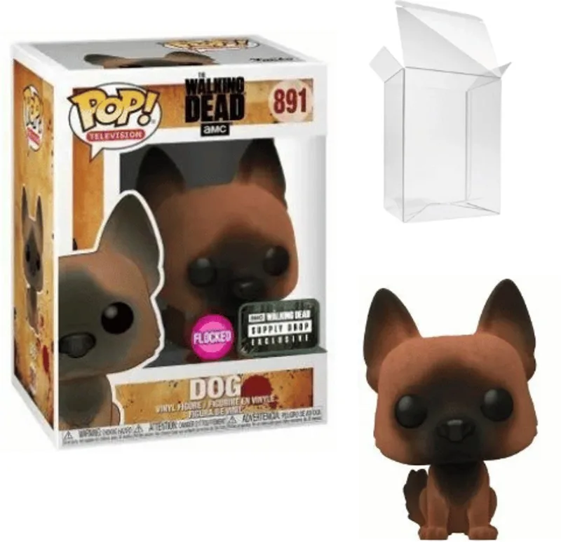 Televistion: The Walking Dead - Dog #891 Supply Drop Exclusive Flocked [8/10] by Funko in Multicolour – product photo
