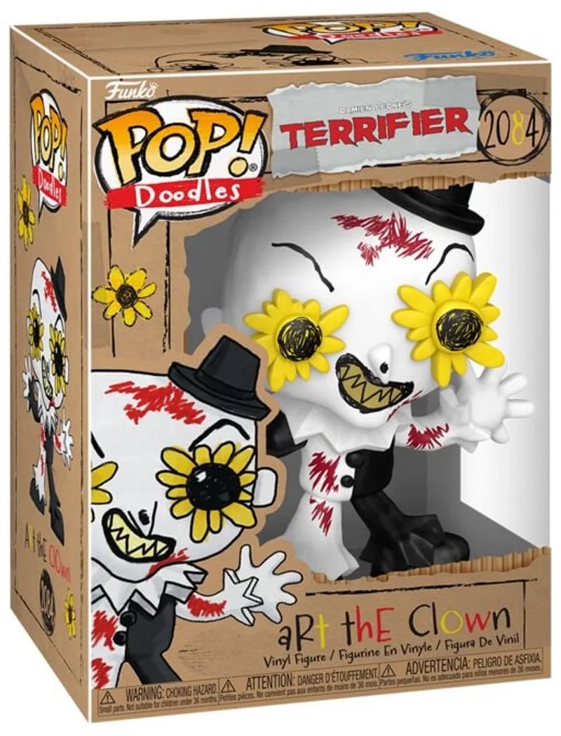 Terrifier Art The Clown Vinyl Figur 2084 Unisex Funko Pop! - Neutraal van Funko in Standard – productfoto