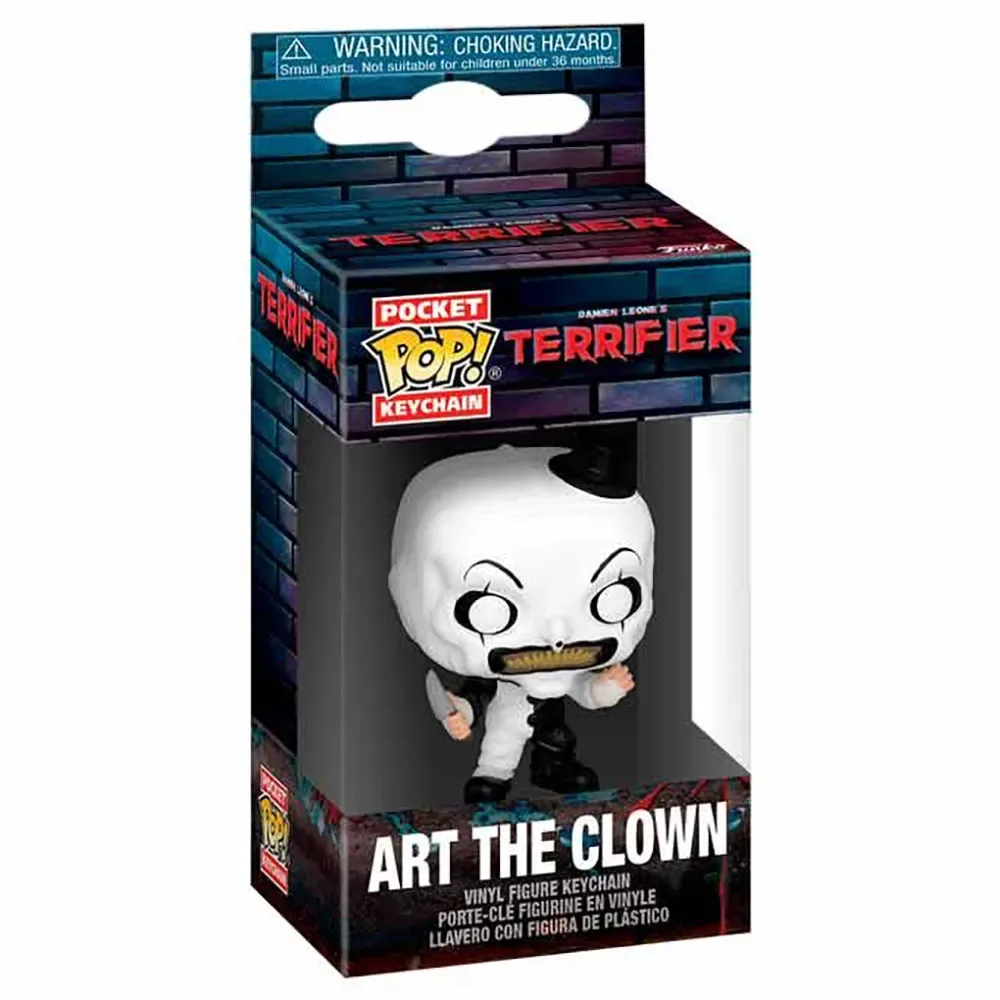 Terrifier-sleutelhanger Art The Clown-figuur de Funko – photo produit