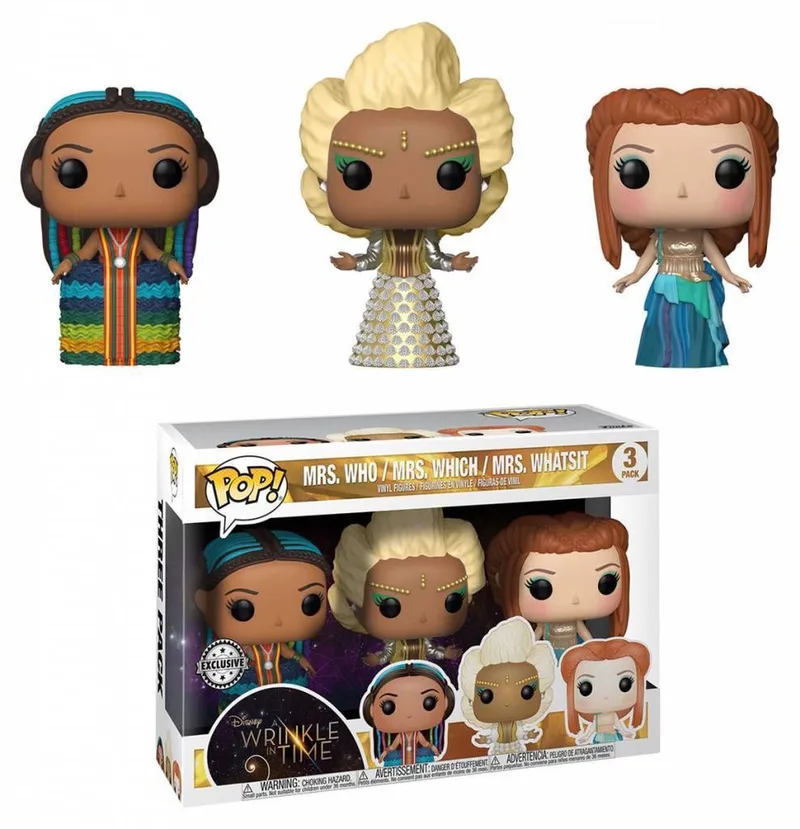 The 3 Mrs. 3 Pack #3 Limited Editie A Wrinkle In Time ! - Verzamelfiguur by Funko in Multicolour – product photo