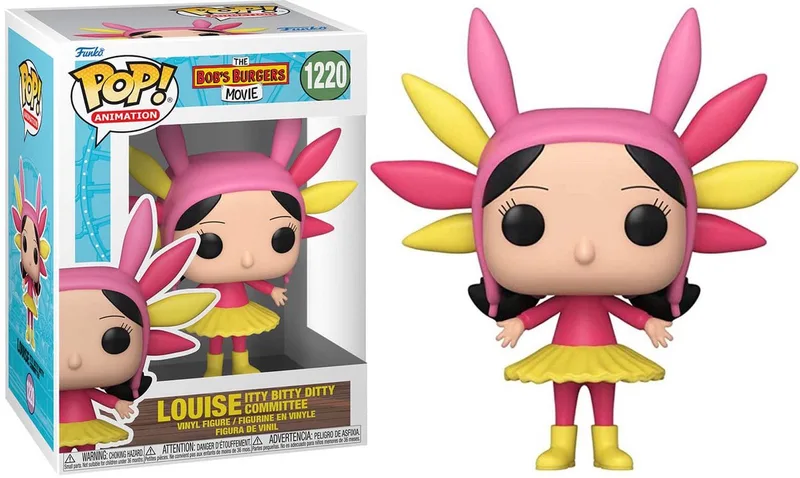 The Bob's Burgers Movie POP! Pride Vinyl Figure Louise Itty Bitty Ditty Committee 9 cm van Funko in Meerkleurig – productfoto