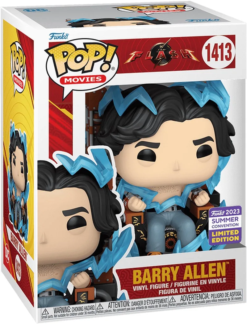 The Flash (2023) - Barry Allen Pop! Vinyl Figure (2023 Summer Convention Exclusive) van Funko in Meerkleurig – productfoto
