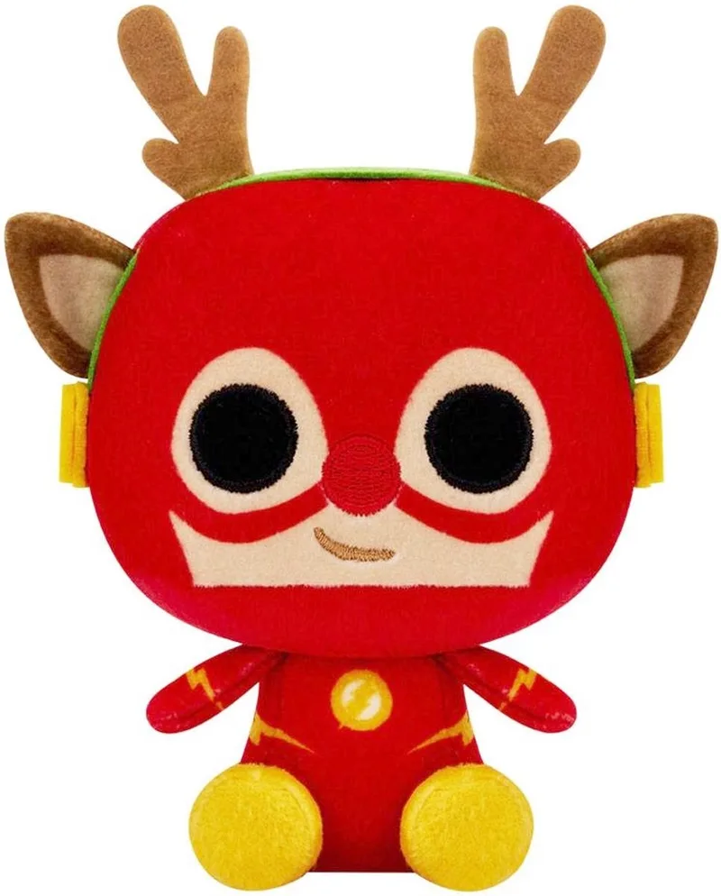 The Flash Pluche knuffel DC Comics Holiday 2022 POP! The Flash 10 cm van Funko in Multicolours – productfoto