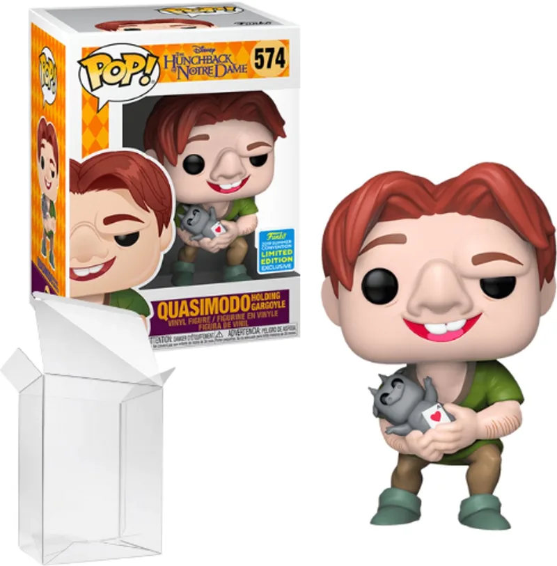 The Hunchback of Notre Dame: Quasimodo Holding Gargoyle Exclusive van Funko in Meerkleurig – productfoto