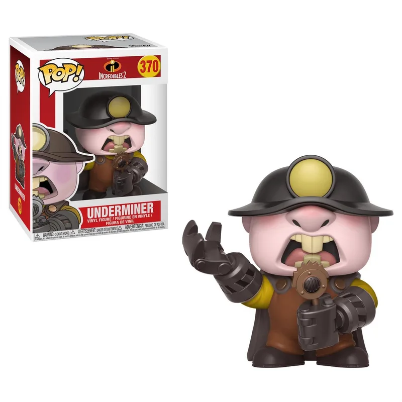 The Incredibles 2 Underminer #370 - Verzamelfiguur by Funko in Bonte kleuren – product photo