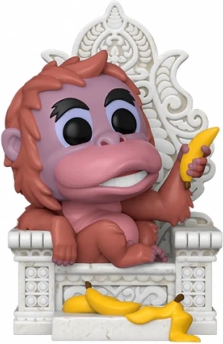 The Jungle Book King Louie on Throne (Pop! Deluxe) vinylfiguur 1491 Funko Pop! meerkleurig de Funko en Multicolore – photo produit