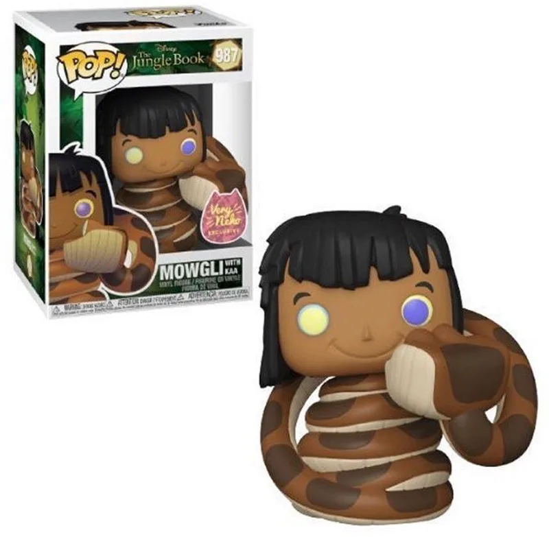 The Jungle Book: Mowgli With Kaa van Funko in Meerkleurig – productfoto