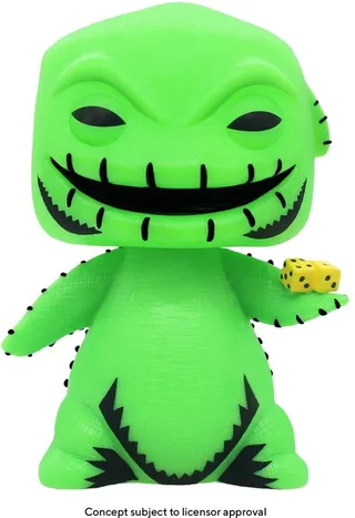 The Nightmare Before Christmas - Disney POP! Oogie 9 cm Verzamelfiguur van Funko in Groen – productfoto 1 van 2