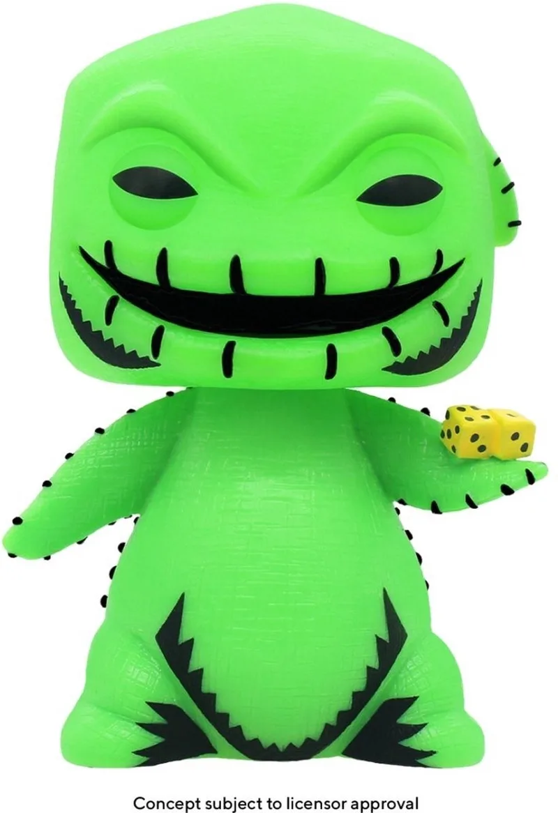 The Nightmare Before Christmas - Disney POP! Oogie 9 cm Verzamelfiguur van Funko in Groen – productfoto 1 van 2