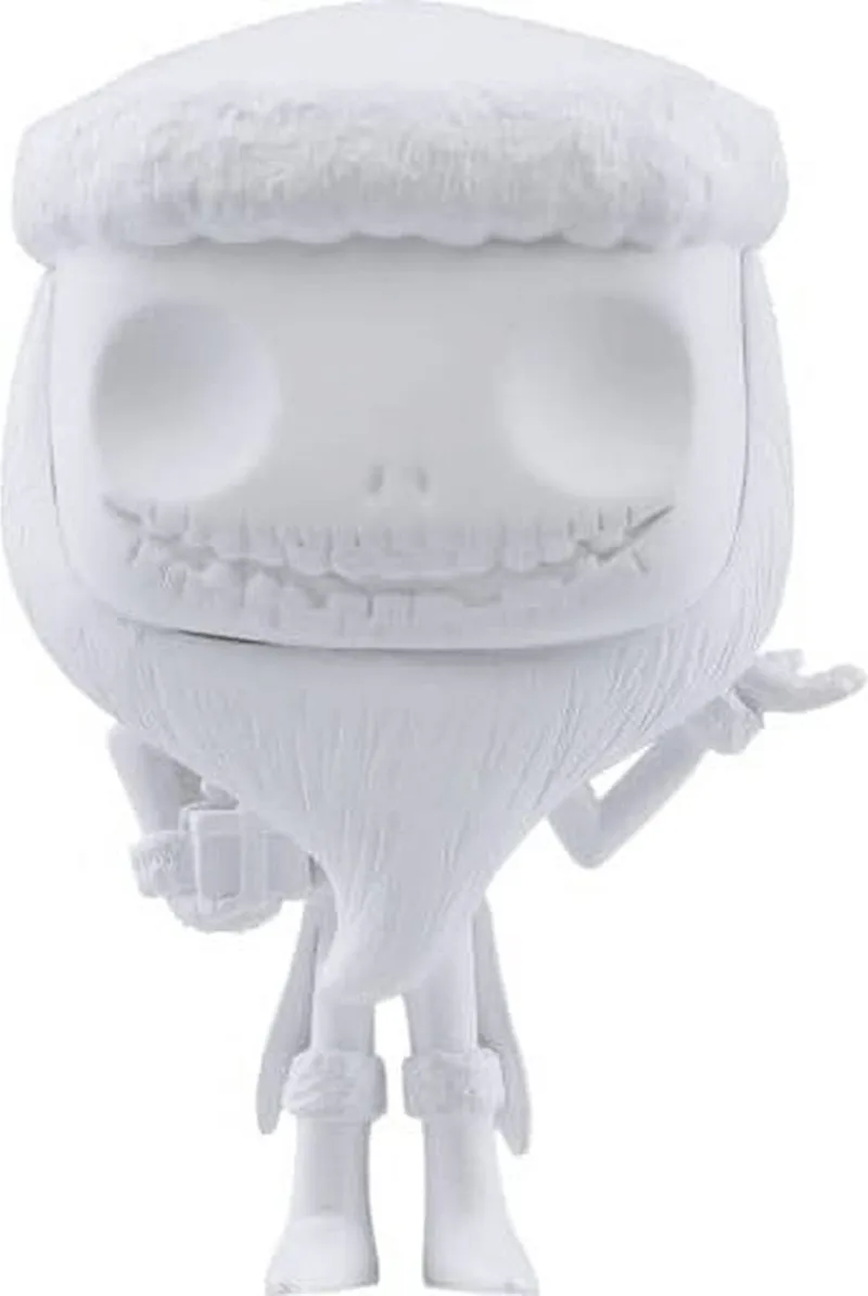 The Nightmare Before Christmas - POP! Santa Jack DIY 9 cm Verzamelfiguur van Funko in Wit – productfoto