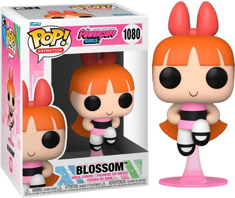 The Powerpuff Girls - POP! Animation Blossom 9 cm Verzamelfiguur van Funko in Multicolours – productfoto