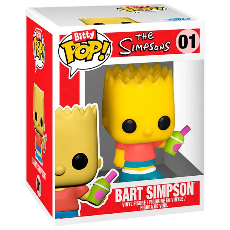 The Simpsons Bart Simpson and Kwik-E-Mart (Bitty Pop! Towns) vinylfiguur Unisex Funko Pop! - Neutraal van Funko in Standard – productfoto 3 van 4