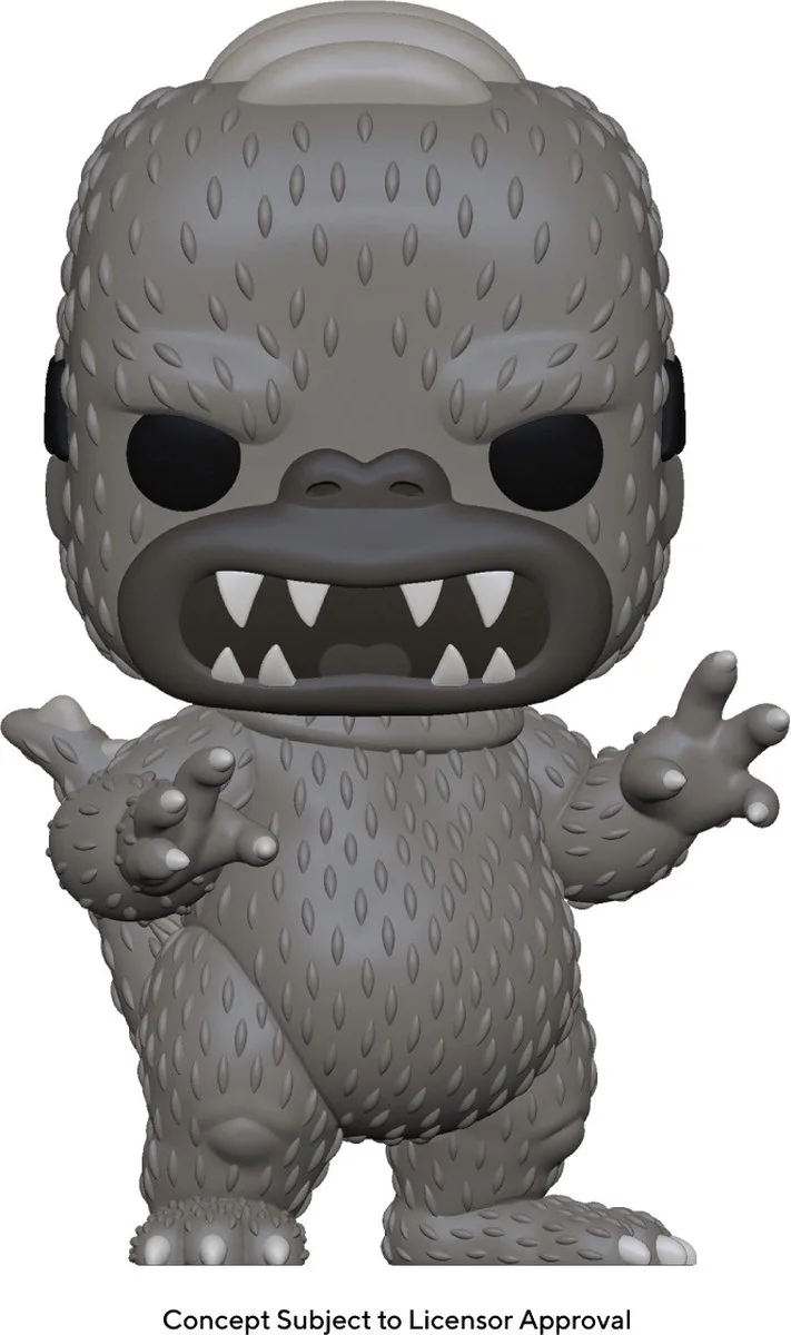 The Simpsons - POP! Animation Homerzilla 9 cm Verzamelfiguur von Funko in Multicolours – Produktfoto