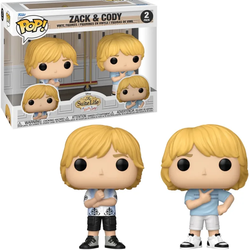 The Suite Life - Zack & Cody 2-pack van Funko in Meerkleurig – productfoto