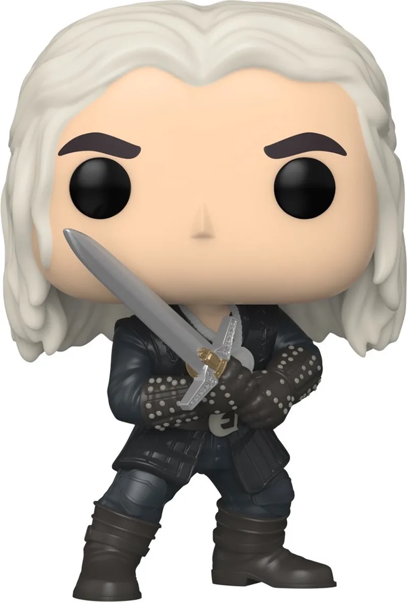 The Witcher - POP! TV Geralt 9 cm Verzamelfiguur van Funko in Multicolours – productfoto